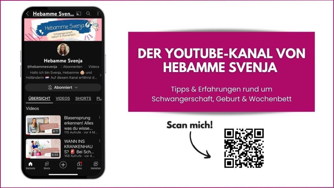 YouTube Kanal von Hebamme Svenja YouTube Kanal von Hebamme Svenja